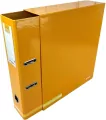Segregator A4 z dźwignią z pudełkiem classic stripes żółty - tantis.pl