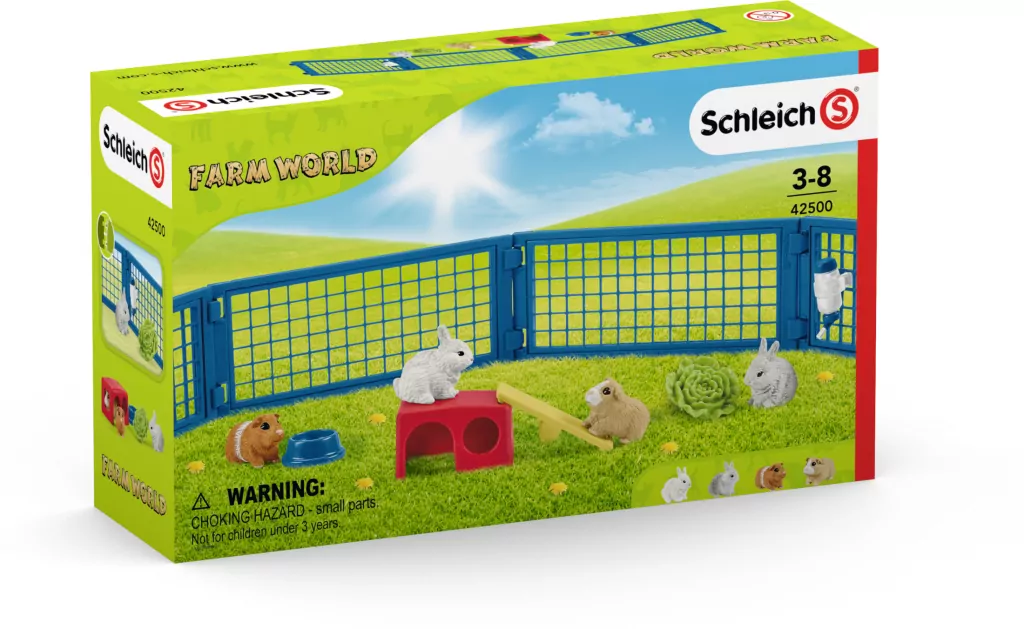 Zagroda dla królików i świnek morskich Farm World 42500 - tantis.pl