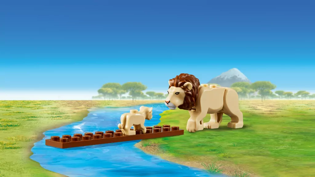 LEGO® City. Terenówka ratowników dzikich zwierząt. 60301 - tantis.pl