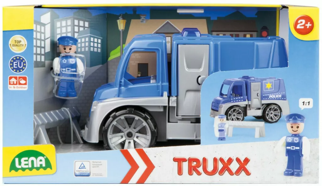 Samochód Policja z akcesoriami - tantis.pl