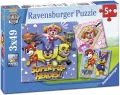 Ravensburger. Puzzle 3w1. Psi Patrol. Super Pup Heroes! - tantis.pl
