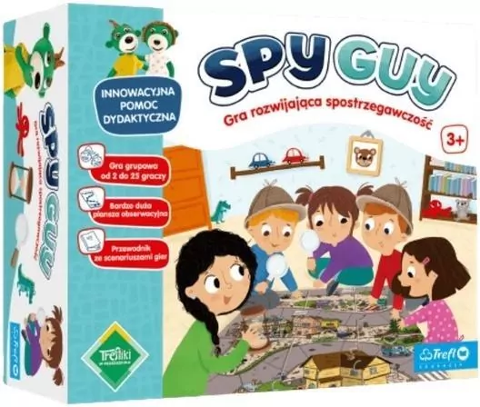 Spy Guy. Gra edukacyjna gra dla grup TREFL - tantis.pl
