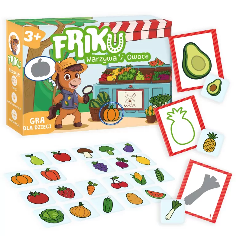 Gra FRIKU Warzywa i Owoce - tantis.pl