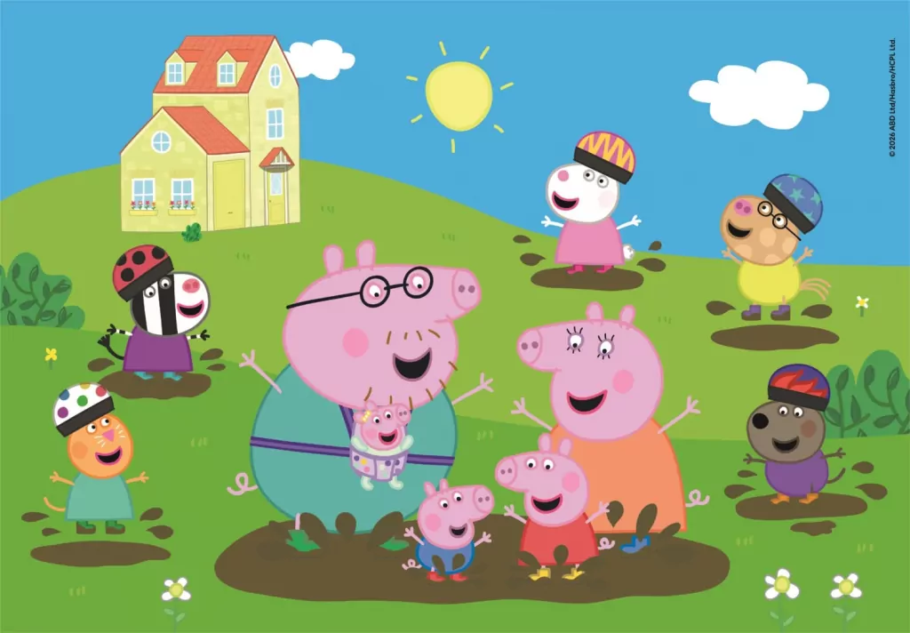 Puzzle 104 Peppa Pig - tantis.pl