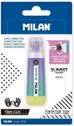 Korektor mini w taśmie Sunset 5mmx6m MILAN