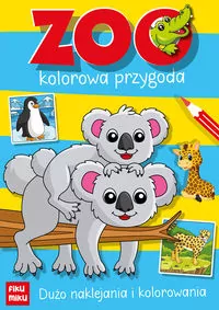 Zoo kolorowa przygoda z naklejkami - tantis.pl
