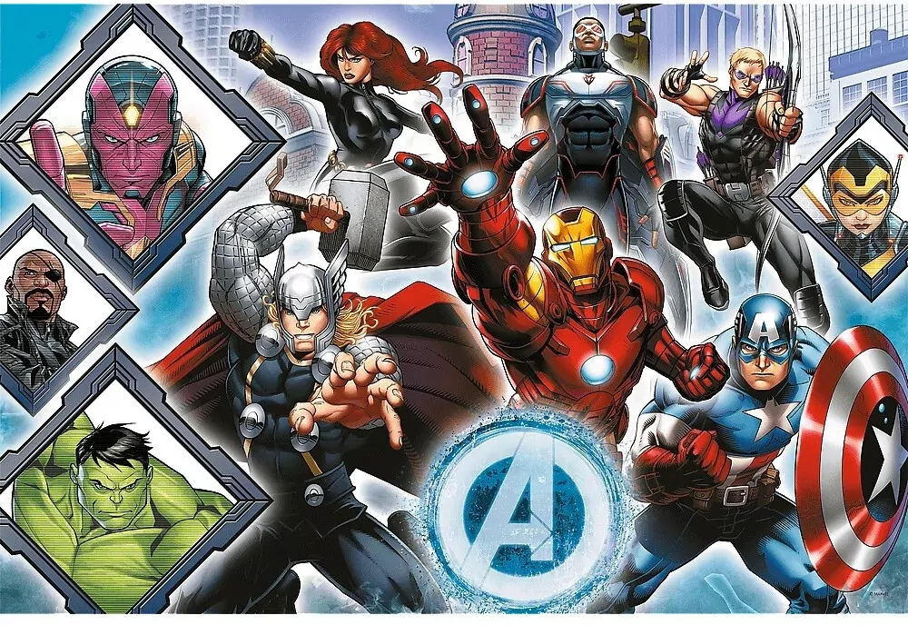Puzzle Super Shape  XL 104. Avengers - tantis.pl