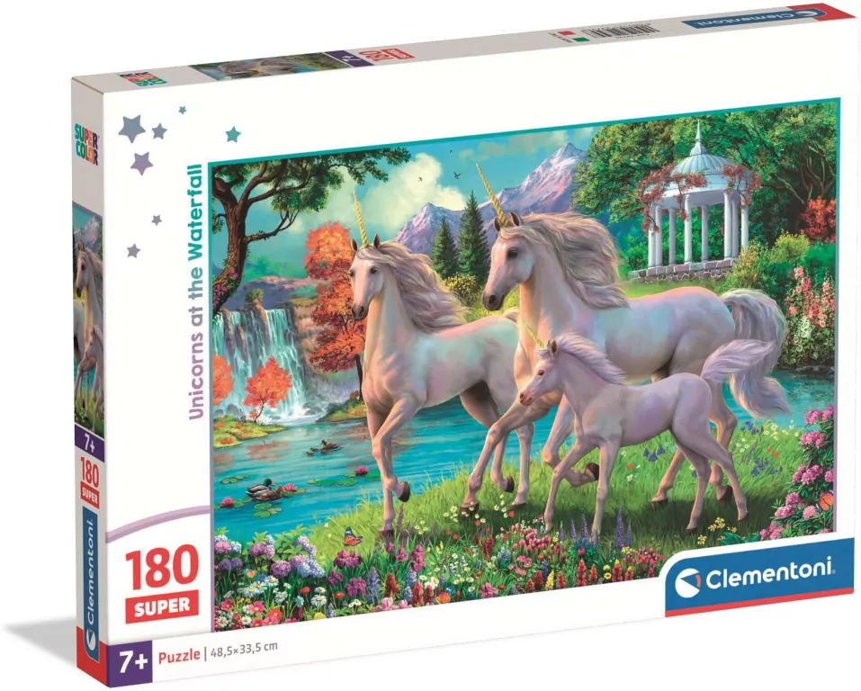 Puzzle 180 Super. Unicorns - tantis.pl