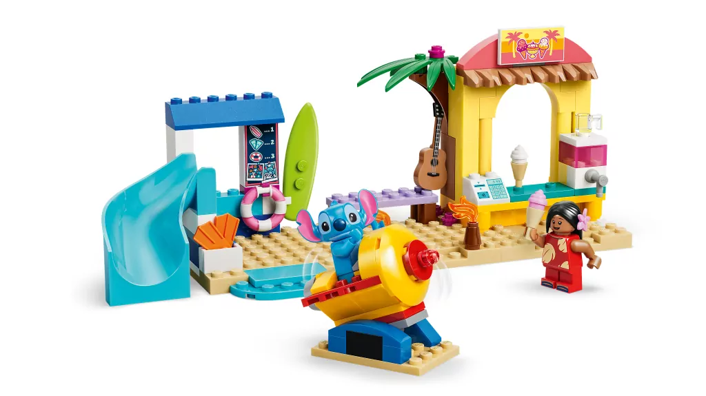 LEGO® Zabawa na plaży z Lilo i Stitchem 43280 - tantis.pl