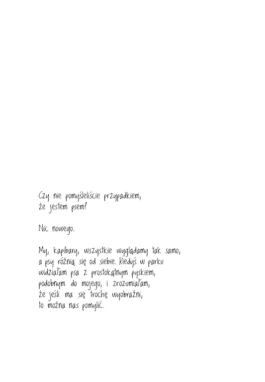 Być jak kapibara - tantis.pl