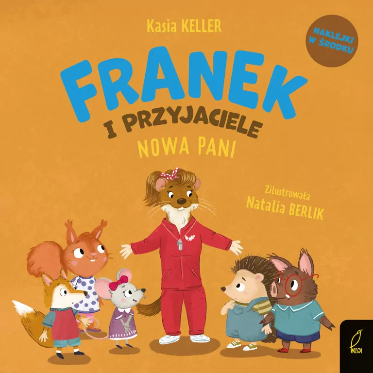 Franek i przyjaciele. Nowa Pani. Jeżyk Franek - tantis.pl