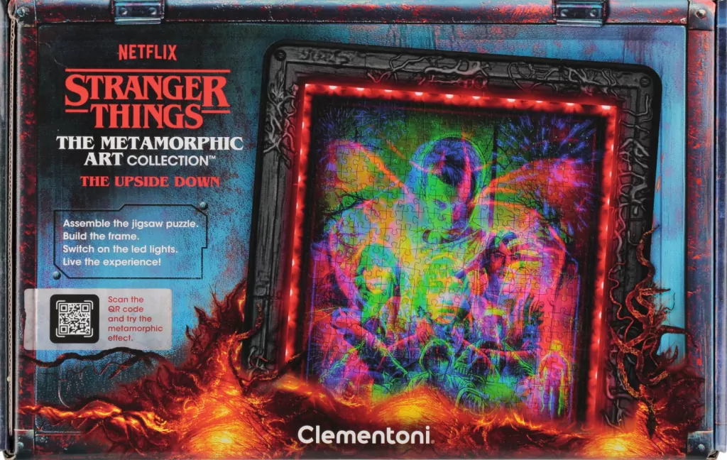 Puzzle 520 Stranger Things The Upside Down - tantis.pl