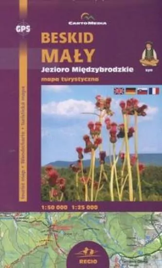 Beskid Mały. Jezioro Międzybrodzkie. Mapa turystyczna - tantis.pl