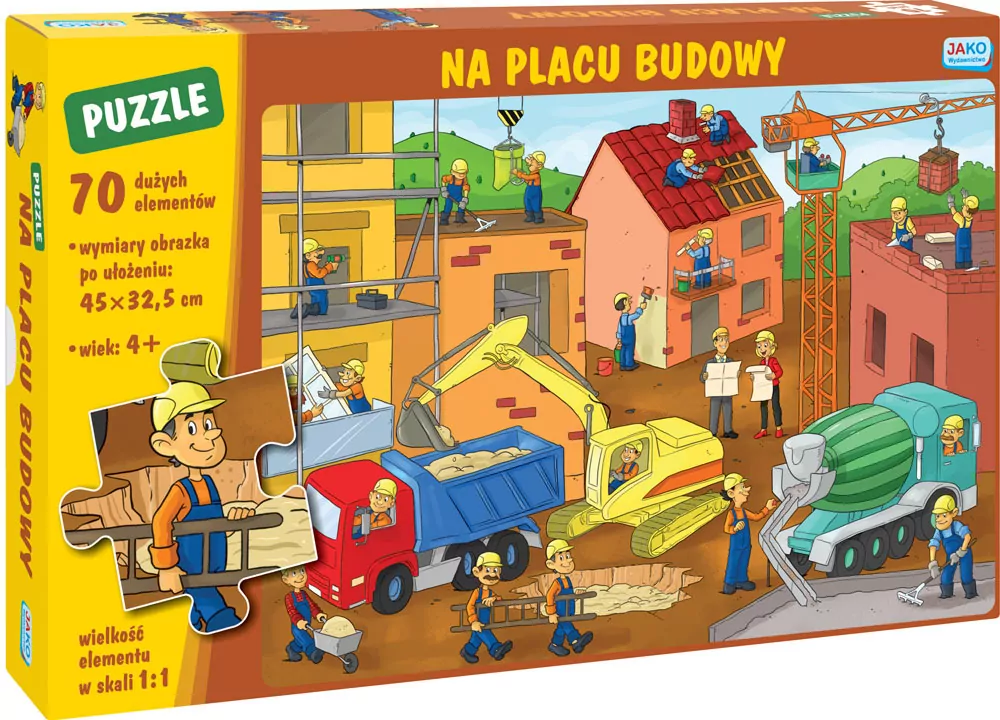 Puzzle 70. Na placu budowy - tantis.pl