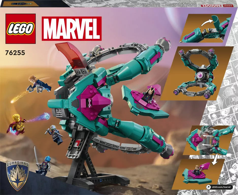 LEGO. Super Heroes, Marvel, klocki. Nowy statek Strażników - tantis.pl