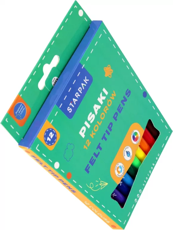 Pisaki 12 kolorów - tantis.pl