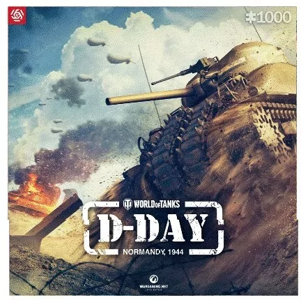 Puzzle 1000. World of Tanks D-Day - tantis.pl