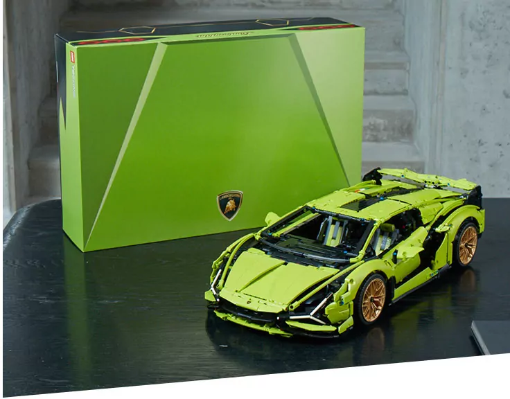 LEGO® Technic. Lamborghini Sián FKP 37. 42115 - tantis.pl