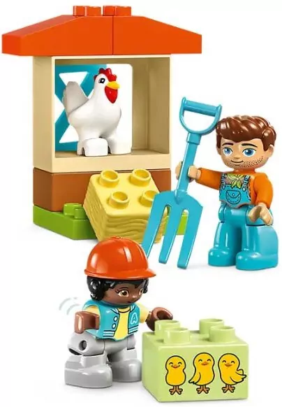 LEGO® Duplo®. Opieka nad zwierzętami na farmie 10416 - tantis.pl
