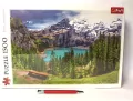 Puzzle 1500. Jezioro Oeschinen. TREFL 26166 - tantis.pl