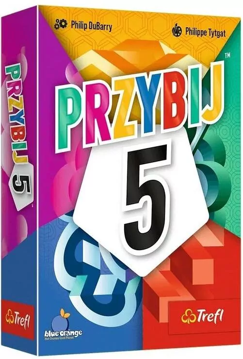 Gra karciana Przybij 5 TREFL - tantis.pl