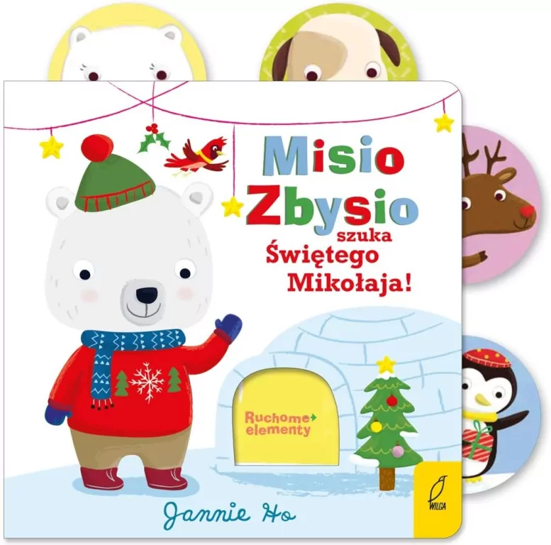 Misio Zbysio szuka Świętego Mikołaja! Ruchome elementy wyd. 2024 - tantis.pl