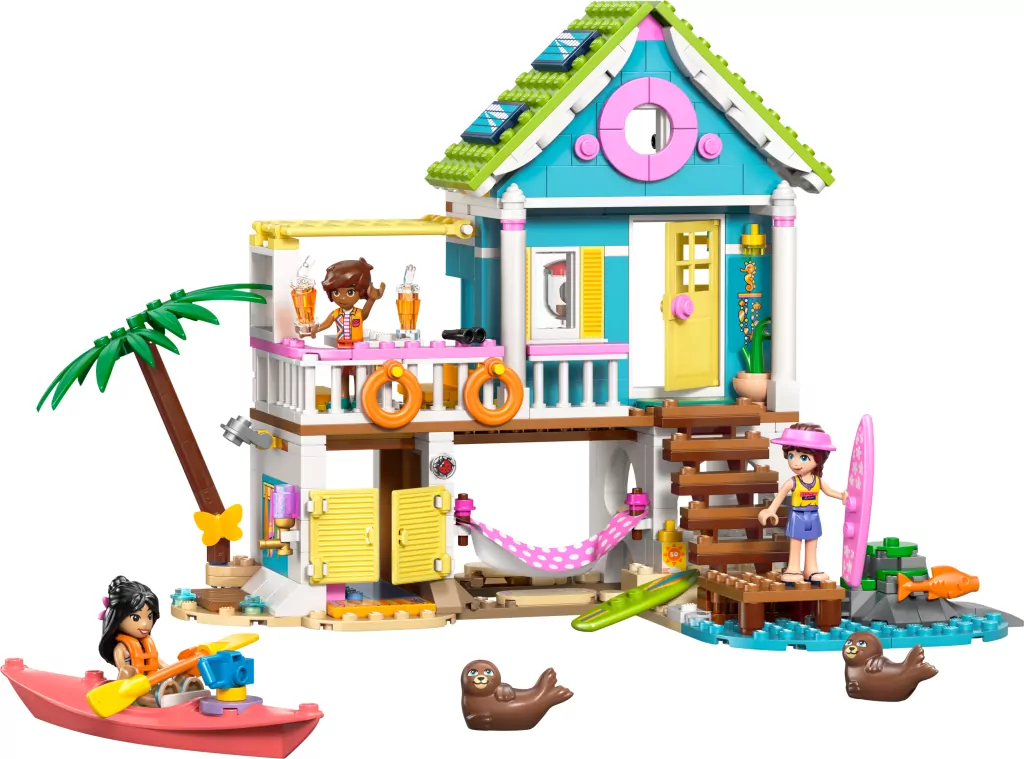 LEGO® Friends.  Domek na plaży z fokami 42699 - tantis.pl