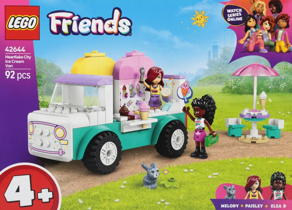 LEGO® Furgonetka z lodami w mieście Heartlake 42644 - tantis.pl