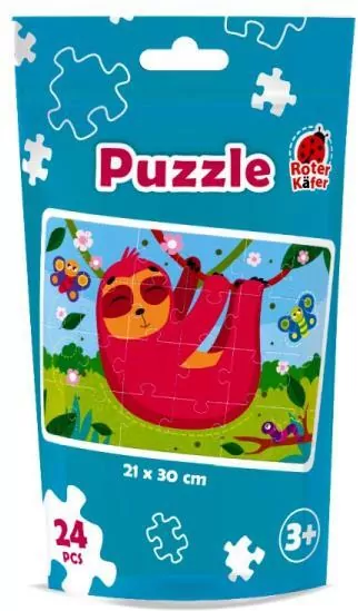 Puzzle edukacyjne - Leniwiec - tantis.pl