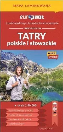 Tatry polskie i słowackie. Mapa turystyczna - tantis.pl
