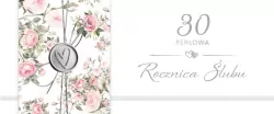 Karnet Rocznica Ślubu 30