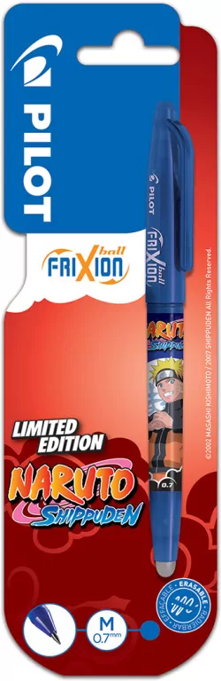 Pióro kulkowe Frixion Naruto Pilot niebieskie blister - tantis.pl
