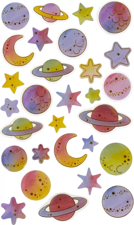 Naklejki Sticker BOO Galaxy - tantis.pl