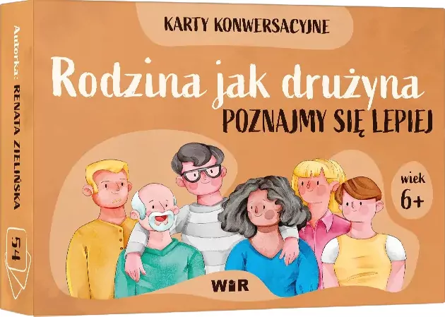 Rodzina jak drużyna. Poznajmy się lepiej. Karty - tantis.pl