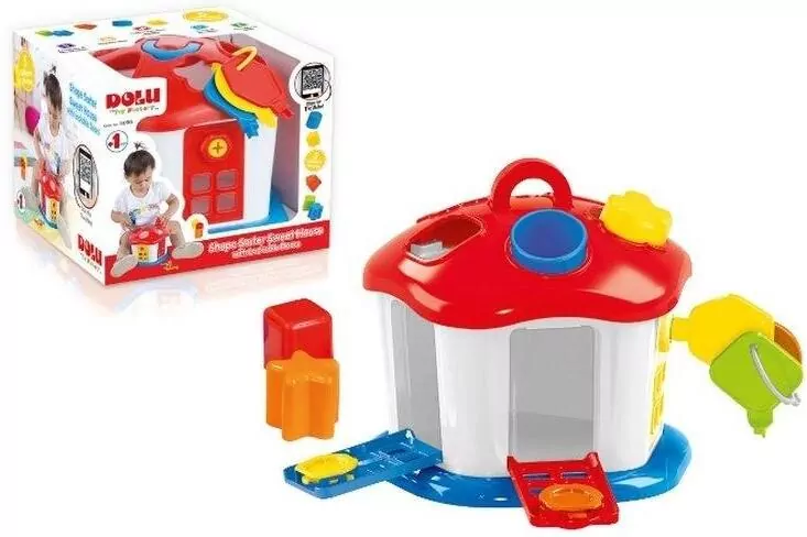 Sorter Kształtów domek z kluczami - tantis.pl