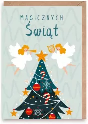 Kartka Bożonarodzeniowa Magicznych Świąt