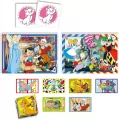 Puzzle 48 + 36 + Memo + 6 klocków Edukit Disney - tantis.pl