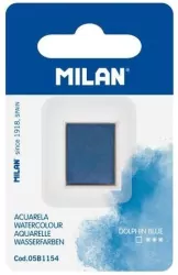Farba akwarelowa kostka błękitny delfin MILAN