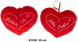 Poduszka Serce 30cm MIX