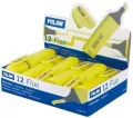 Zakreślacz Fluo płaski żółty (12szt) MILAN - tantis.pl