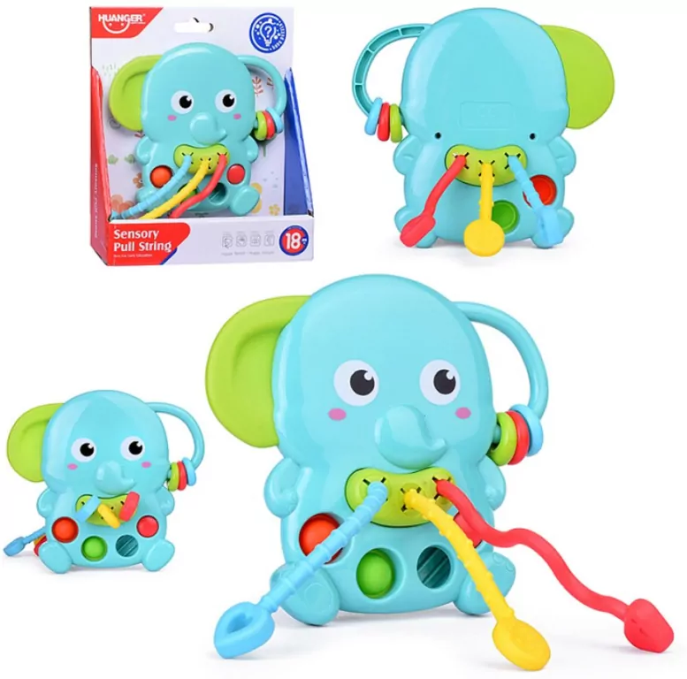 Słonik przeciąganka sensoryczna - tantis.pl