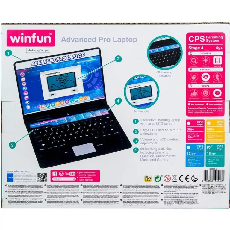 Edukacyjny laptop dwujęzyczny - tantis.pl