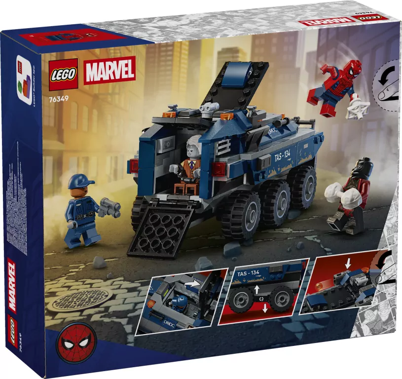 LEGO® Pościg Spider-Mana za więźniarką 76349 - tantis.pl