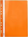Skoroszyt Bantex Budget PP A4 z perforacją Evo - pomarańczowy - tantis.pl