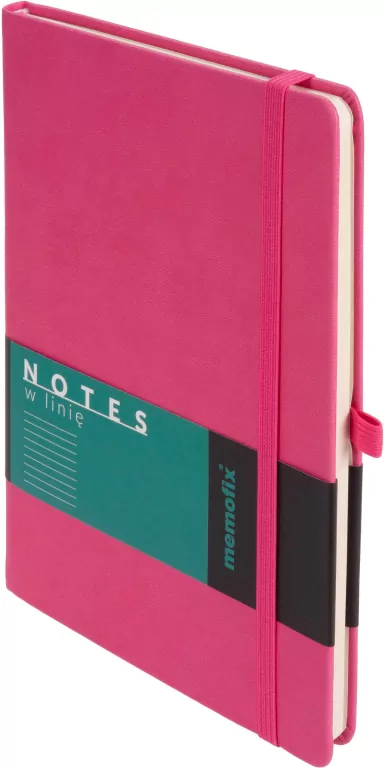 Notes Memofix A5 linia różowy - tantis.pl