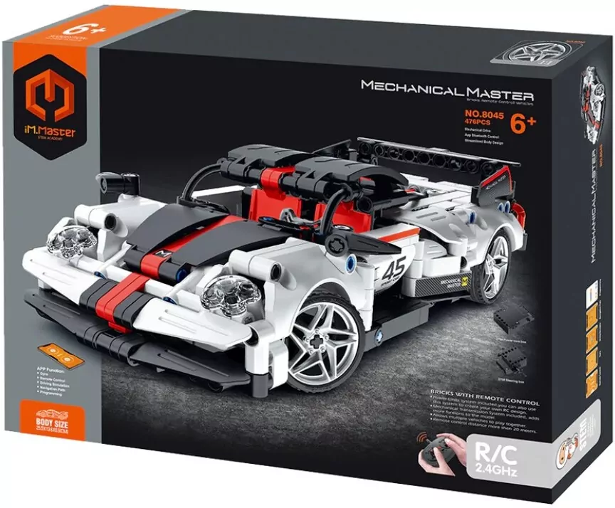 2.4GR/C i programowanie APP super samochód 476PCS IM8045 - tantis.pl