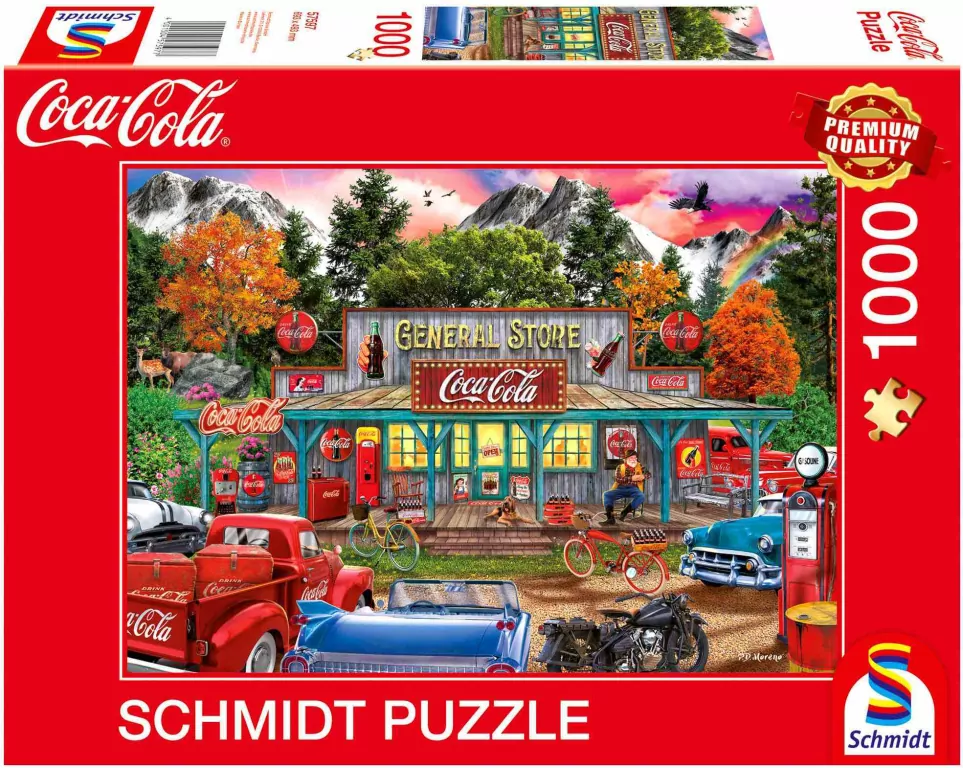Puzzle 1000 Coca-Cola Sklep - tantis.pl