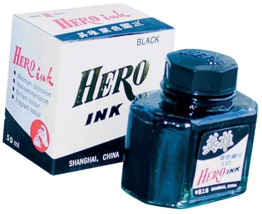 Atrament Hero 59 ml. Czarny - tantis.pl