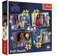 Puzzle 4w1 Marzenia się spełniają TREFL - tantis.pl