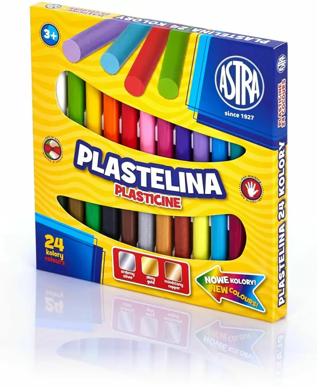 Plastelina, 24 kolory - tantis.pl